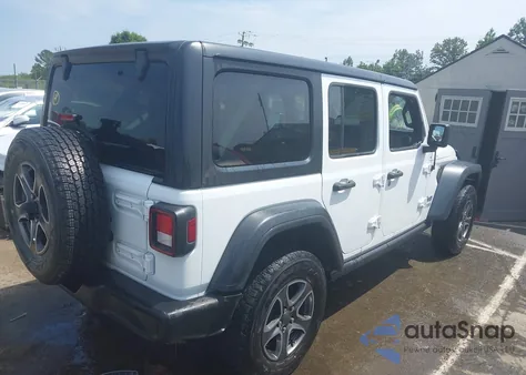 2018 Jeep Wrangler Unlimited Sport S 4X4 z USA, uszkodzony, nr VIN 1C4HJXDG3JW129798